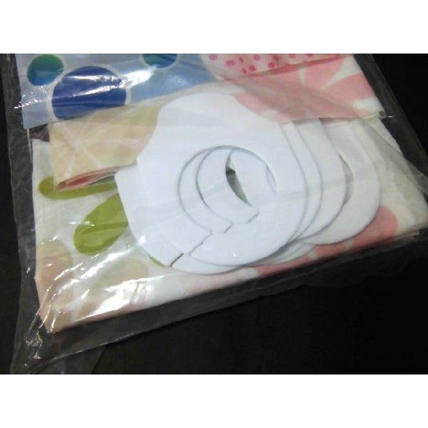 ◆【販売終了】シャワーカーテン　ドゥーチェ（ガーデン柄）幅140ｘ長さ150ｃｍ　浴室カーテン　防視　目隠し　おしゃれ　デザイン |  | 02