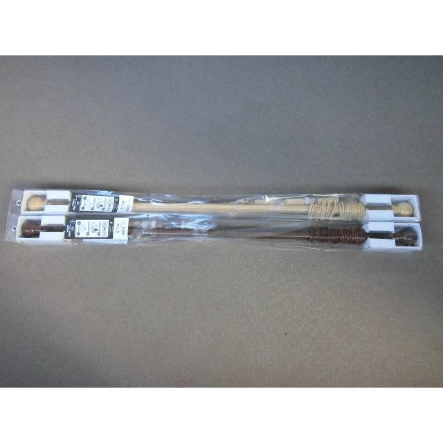 ◆【販売終了】木目調伸縮シングルカーテンレール（ラッシュ）2.1mＳ   送料無料（沖縄・離島不可）フルネス　アウトレット　訳あり |  | 05