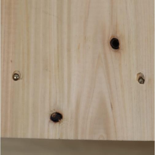 【販売終了】国産 桧縁台９０ （組立式） 代引き不可　送料無料 （沖縄・離島不可）無塗装 玄関椅子　ひのき　ヒノキ ベンチ　エイアイエス nhe-90 |  | 04