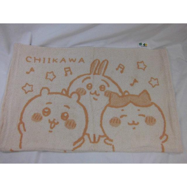 ちいかわ ハチワレ うさぎ　枕カバー タオル地 のびのび 約32ｘ52cｍ 抗菌防臭加工 ポスト投函 送料無料 キャラクター 筒状 筒型 のびのび枕カバー モリシタ |  | 02