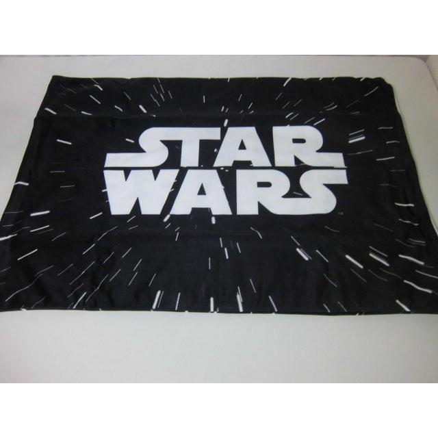 【販売終了】枕カバー　スターウォーズ （ ロゴ ） 43ｘ63ｃｍ  ポスト入れお届け　送料無料 | Disney