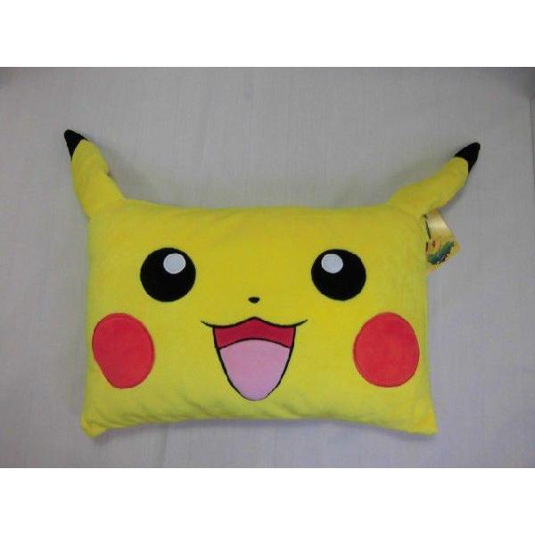 ◆【販売終了】子供用枕　28ｘ39ｃｍ ピカチュウ ダイカットＳ　こども用まくら　マクラ　 キャラクター枕　ジュニア枕　まくら　ポケモン | 
