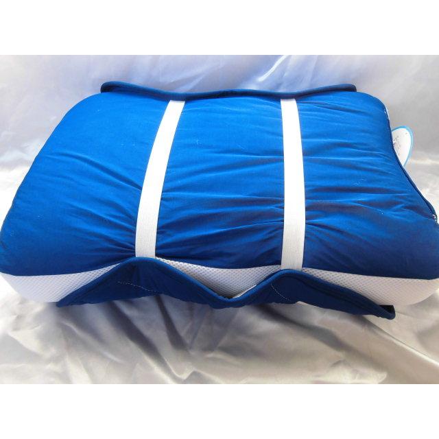 【販売終了】　枕　＋　枕パッド　セット　SEA BREEZE　シーブリーズ　ネイビーブルー（濃い青）沖縄不可　まくら　枕カバー |  | 02