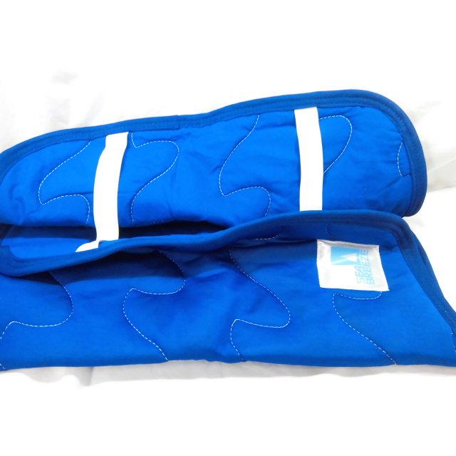 【販売終了】　枕　＋　枕パッド　セット　SEA BREEZE　シーブリーズ　ネイビーブルー（濃い青）沖縄不可　まくら　枕カバー |  | 07