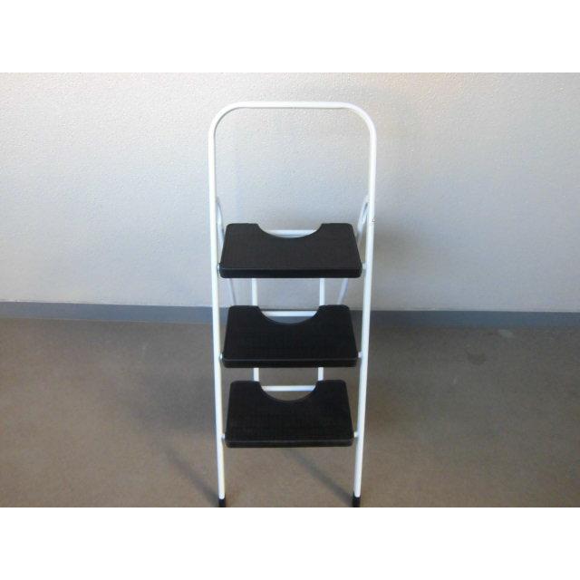 踏み台 se-100 脚立 3段 完成品 折りたたみ  踏台 ステップ台 ステップ はしご 飾り台 掃除 洗車台 耐荷重80kg 手すり付き 沖縄不可 エイアイエス | 