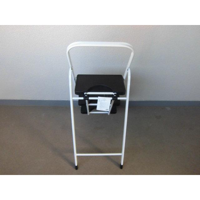 踏み台 se-100 脚立 3段 完成品 折りたたみ  踏台 ステップ台 ステップ はしご 飾り台 掃除 洗車台 耐荷重80kg 手すり付き 沖縄不可 エイアイエス |  | 02