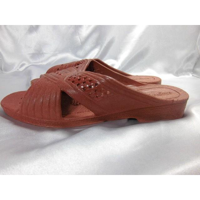 サンダル 紳士用 ブラウン ＬＬ ベランダ用 玄関履き 学校 施設用 トイレ用 メンズ シャワーサンダル ゴム つっかけ トイレスリッパ  トイレサンダル 沖縄不可 |  | 01