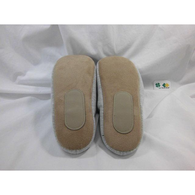 スリッパ 洗える グレー色 ＧＹ Ｍサイズ 婦人用 レディース 軽い 軽量 おしゃれ ソフト 室内履き チャールストン 10-4-451-09 沖縄不可　 |  | 03