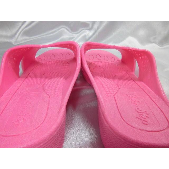 サンダル 婦人用 ピンク Ｍ アウトレット品 汚れ ベランダ用 玄関履き 施設用 トイレ用 レディース シャワーサンダル トイレスリッパ トイレサンダル  沖縄不可 |  | 03