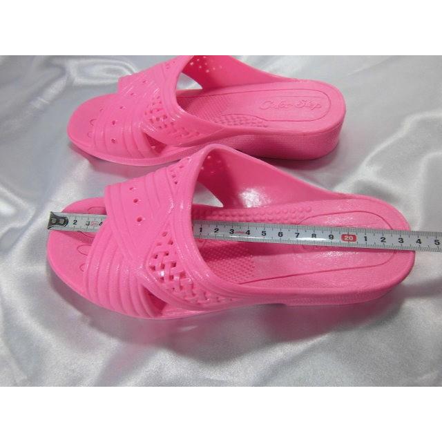サンダル 婦人用 ピンク Ｍ アウトレット品 汚れ ベランダ用 玄関履き 施設用 トイレ用 レディース シャワーサンダル トイレスリッパ トイレサンダル  沖縄不可 |  | 06