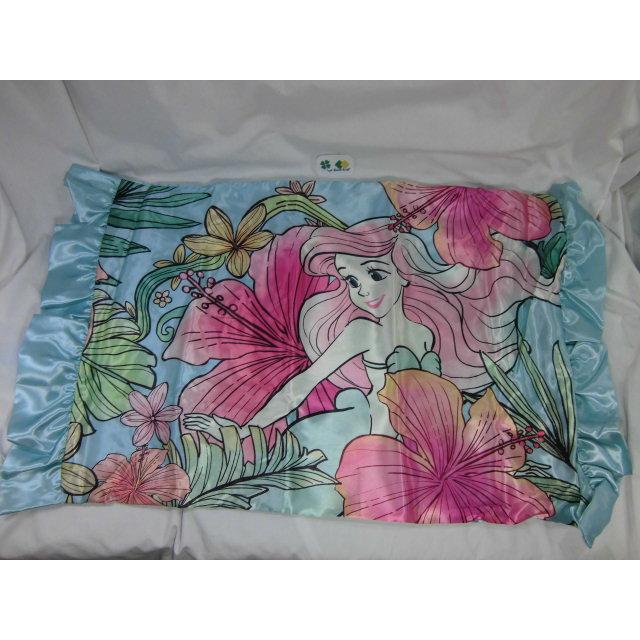 アリエル 枕カバー フリル付き 43×63cm ポスト投函 送料無料 日本全国配達 ディズニー プリンセス キャラクター リトルマーメイド 人魚姫 モリシタ | Disney | 03