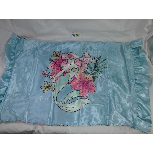 アリエル 枕カバー フリル付き 43×63cm ポスト投函 送料無料 日本全国配達 ディズニー プリンセス キャラクター リトルマーメイド 人魚姫 モリシタ | Disney | 04