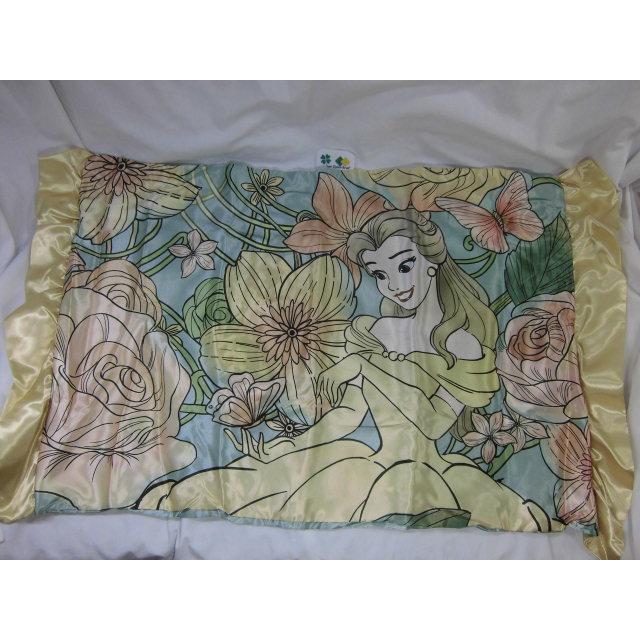 ベル 枕カバー フリル付き 43×63cm ポスト投函 送料無料 日本全国配達 ディズニー プリンセス 美女と野獣 キャラクター まくらカバー モリシタ | Disney | 02
