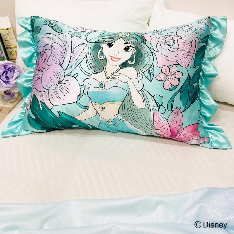 ジャスミン 枕カバー フリル付き 43×63cm ポスト投函 送料無料 日本全国配達 ディズニー アラジン プリンセス キャラクター モリシタ | Disney | 02