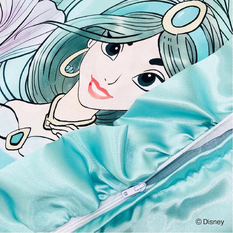 ジャスミン 枕カバー フリル付き 43×63cm ポスト投函 送料無料 日本全国配達 ディズニー アラジン プリンセス キャラクター モリシタ | Disney | 03