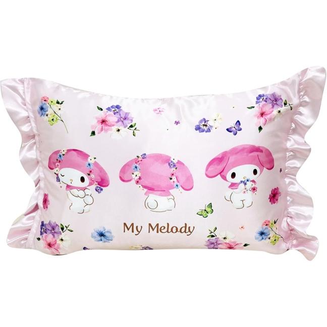 マイメロディ 枕カバー フリル付き  43×63cm ポスト投函お届け 送料無料 日本全国配達  サンリオ キャラクター モリシタ | sanrio | 01