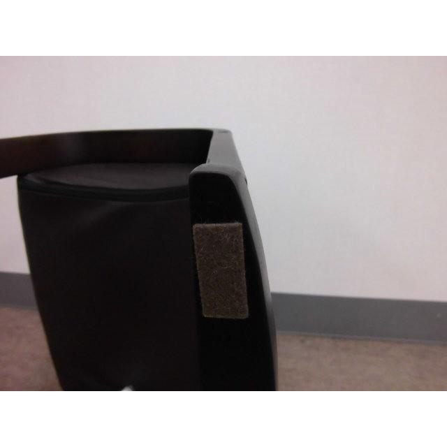 ◆【販売終了】スツール（ ロータイプ ）4脚セット（ ブラウン色 ）送料無料（沖縄・離島不可）スタッキングチェア（ 重ねられます ）椅子　いす　イス　 完成品 |  | 02