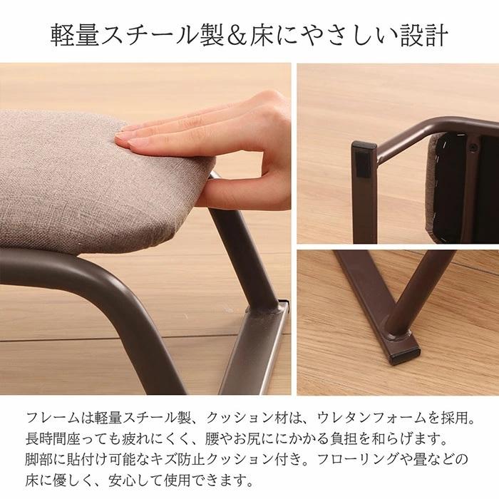 正座イス 背無し 完成品 １脚販売 ＳＺＮ−０１アウトレット品 代引き不可 正座椅子 正座いす スタッキング可能 沖縄・離島不可 szn-01 | エイ・アイ・エス | 04