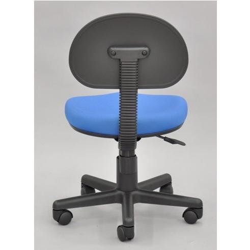 ◆【販売終了】ワークチェア　 ブルー  送料無料　（沖縄・離島不可）　ＯＡチェア　オフィスチェア　学習椅子　書斎椅子　昇降式 いす　イス　椅子 |  | 02