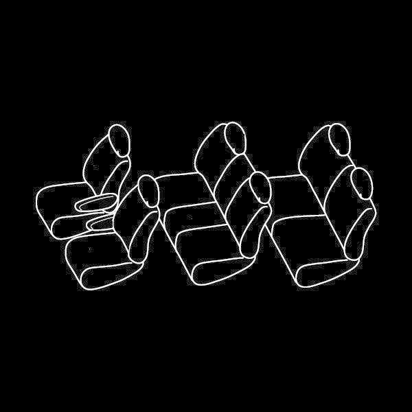 PVC レザー シートカバー ノア NOAH ZRR70 ZRR75系 前期 後期 H19/7〜H22/4 8人乗り用 ブラック パンチング フルセット 内装 本革調 |  | 03