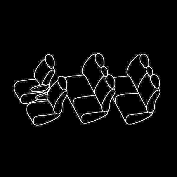 PVC レザー シートカバー ヴォクシー VOXY ボクシー ZRR70 ZRR75系 前期 後期 H22/4〜H26/1 8人乗り用 ブラック パンチング フルセット |  | 03