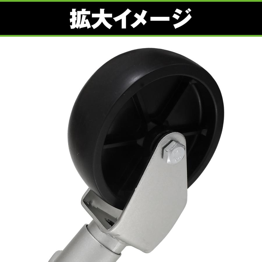 トレーラージャッキ １０００LBS 453.59kg 耐久 荷重 普通トレーラー 軽トレーラー ストローク ２５cm【ハンドトレーラー タイヤ 工具 |  | 03