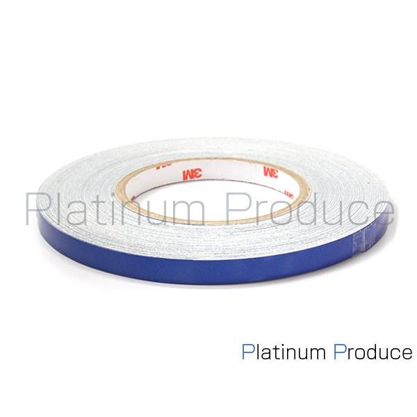 【メール便送料無料】 リフレクトラインテープ 反射ステッカー/外装用 45m巻 幅　10mm 青　ブルー リフレクトテープ 自動車用 テープ | 