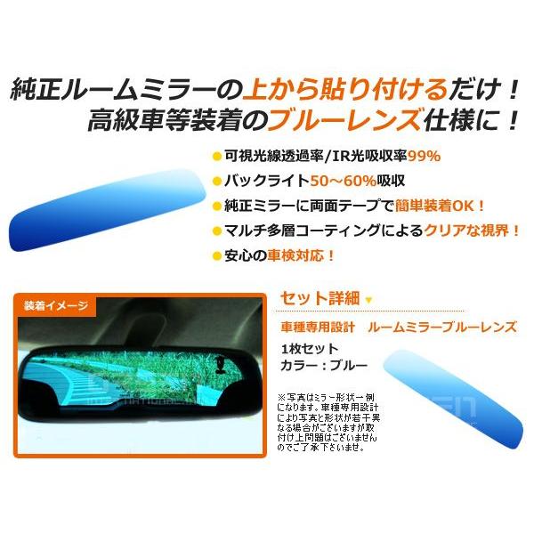 メール便送料無料】CR-Z/CR Z ブルーレンズミラー ZF1 ワイド 広角仕様