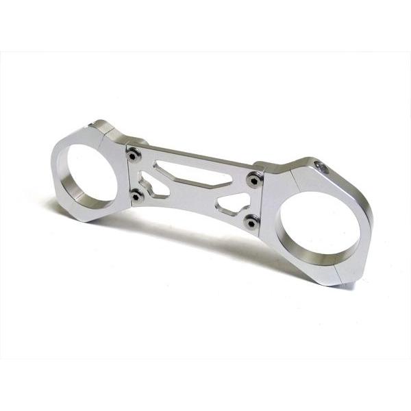 スタビライザー ホンダ HONDA ジェイド250 JADE250 【バイク フロント オートバイ ハンドル 操作 アルミ シルバー 銀 フロントフォーク |  | 01