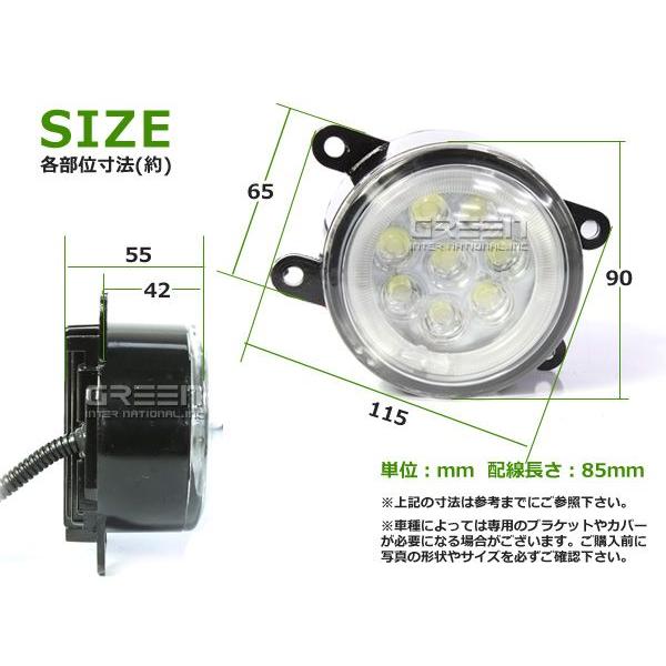 【送料無料】CCFLイカリング フォグランプLED コルトラリーアートバージョンR Z27AG ブルー/青 H8/H11 三菱【ユニット メッキ 純正交換 |  | 02