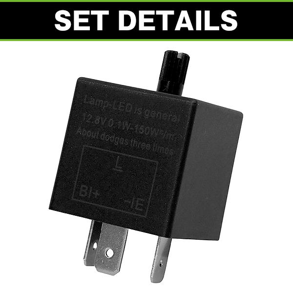 3P 3ピン  ICリレー ICウインカー ICウィンカーハイフラ防止 LEDウィンカー 抵抗 LED対応 点滅調整可 LED トヨタ スズキ ダイハツ スバル |  | 02