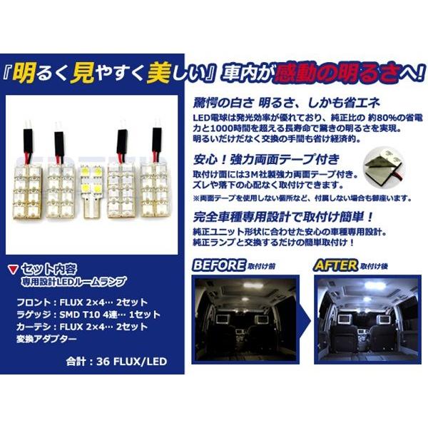 【メール便送料無料】 超高輝度LEDルームランプ CR-Z/CRZ/CR Z ZF1 H22〜 36発/5P ホンダ【FLUX 室内灯 電球 ホワイト 白 |  | 01