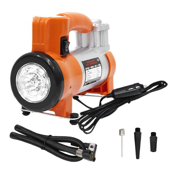 送料無料 Ledライト付き 小型 エアーコンプレッサー Dc12v ポータブル コンパクト 車 空気入れ エアコンプレッサー ミニ F Fourms 通販 Yahoo ショッピング