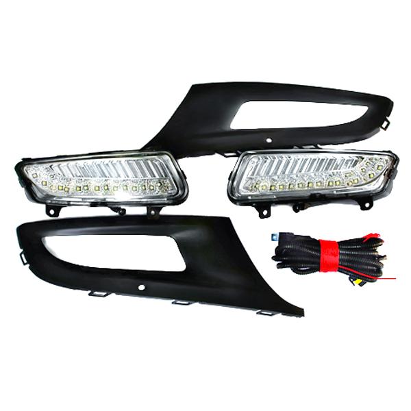 VW フォルクスワーゲン R6 ポロ ベゼルset LEDデイライト 16連 6R