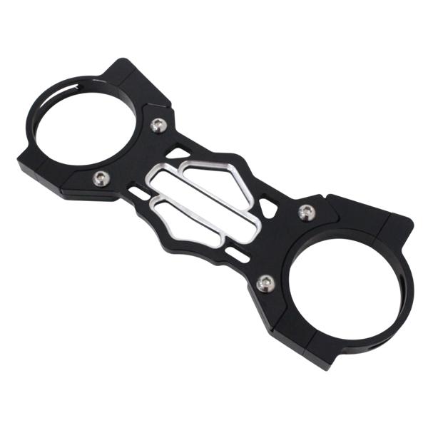 スタビライザー ハーレー Harley  【バイク フロント オートバイ ハンドル 操作 アルミ シルバー 銀 フロントフォーク コーナリング 安定 | 