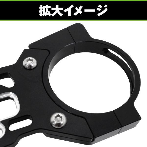 スタビライザー ハーレー Harley  【バイク フロント オートバイ ハンドル 操作 アルミ シルバー 銀 フロントフォーク コーナリング 安定 |  | 02