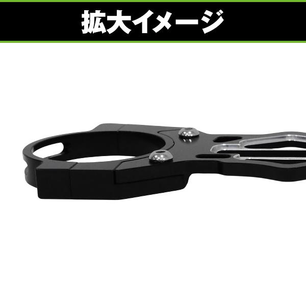 スタビライザー ハーレー Harley  【バイク フロント オートバイ ハンドル 操作 アルミ シルバー 銀 フロントフォーク コーナリング 安定 |  | 03