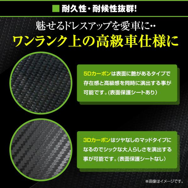 トヨタ エスティマ ACR/GCR50系 カーボンシール ピラー用 カッティング