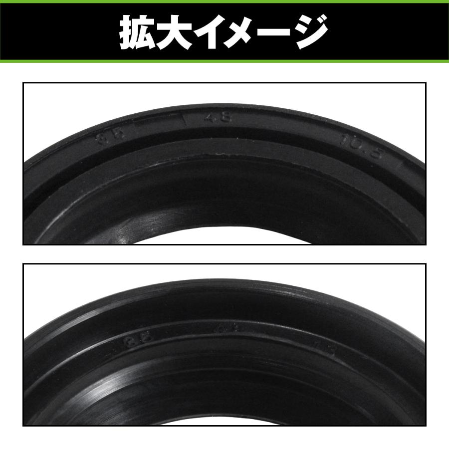フロントフォーク ダストシール＆オイルシールセット ヤマハ SR400 35φ