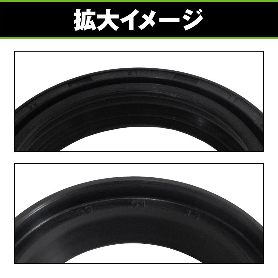 フロントフォーク ダストシール＆オイルシールセット ホンダ NS250R