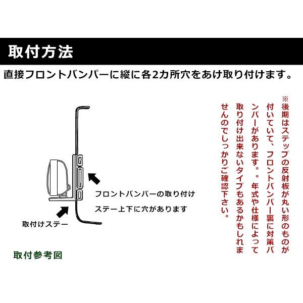 フォグランプステー 日野グランドプロフィア 後期 2個セット 固定金具