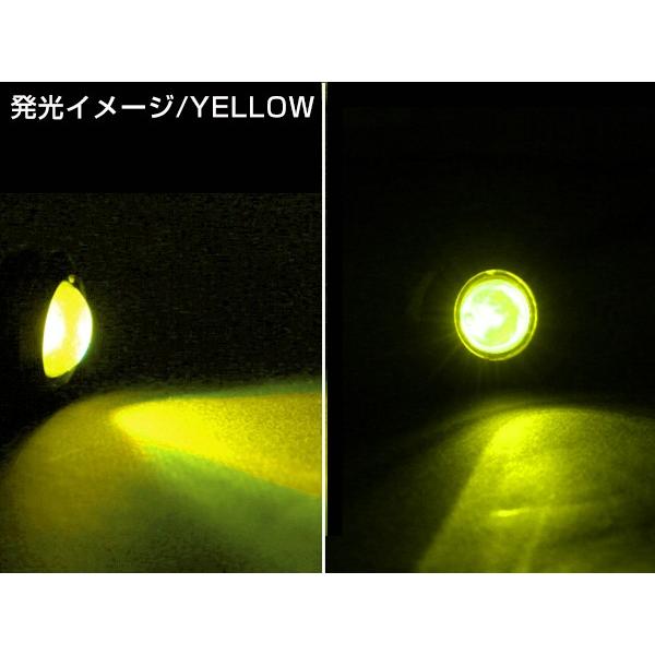メール便送料無料】 10個セット LEDデイライト 18mm ブルー/グリーン