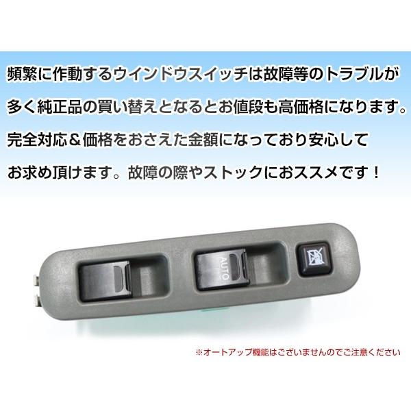 パワーウィンドウスイッチ ジムニー(3ドア用) JB23W スズキ 【メーカー