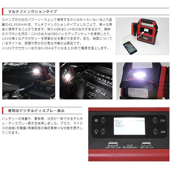 88ハウス マルチファンクションジャンプスターター L1416 12V 24V 大