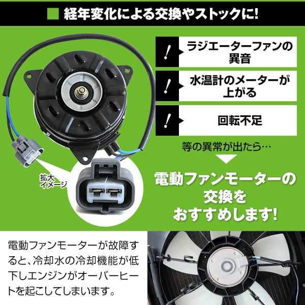 電動ファンモーター ダイハツ ハイゼットカーゴ S321V S331V S321W