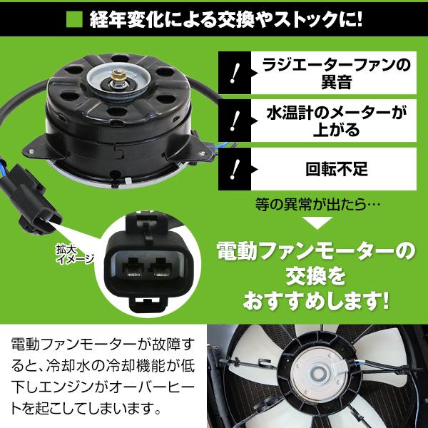 電動ファンモーター ダイハツ ムーヴ ムーブ L175S L185S 参考