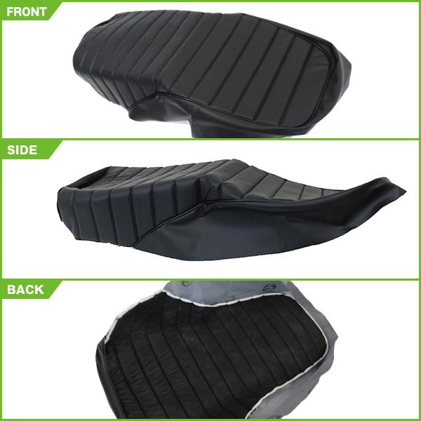 【防水加工済】XJR400 4HM タックロールシート　PVCレザー　ブラック YAMAHA XJR400 93-96 タックロール 新品 シートカバー 生地 黒色