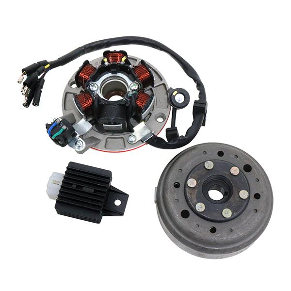 軽量 ジェネレーター キット レギュレーター セット モンキー ゴリラ 軽量アウター ダックス DAX カブ シャリー アウターローター | 