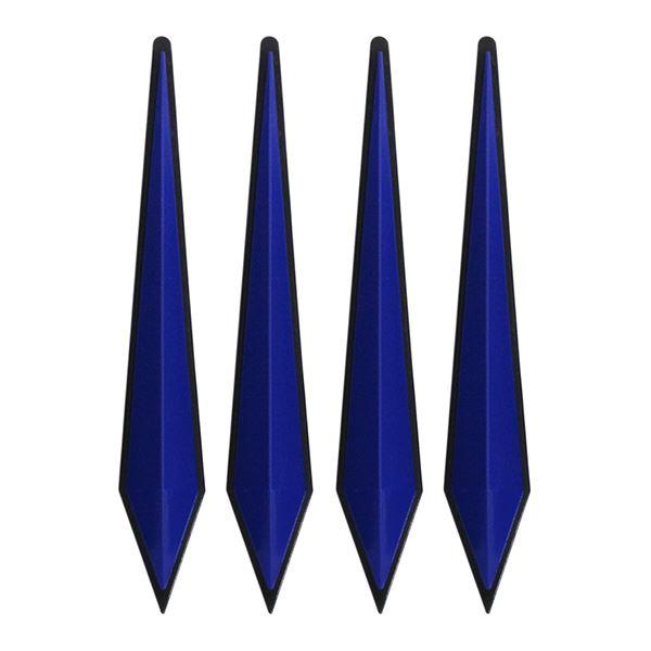 バックミラー ドアガード ボルテックスジェネレーター ゴムカナード ブルー カスタム レクサス IS LS NX RX LC LX UX CT RC ES GS HS | 