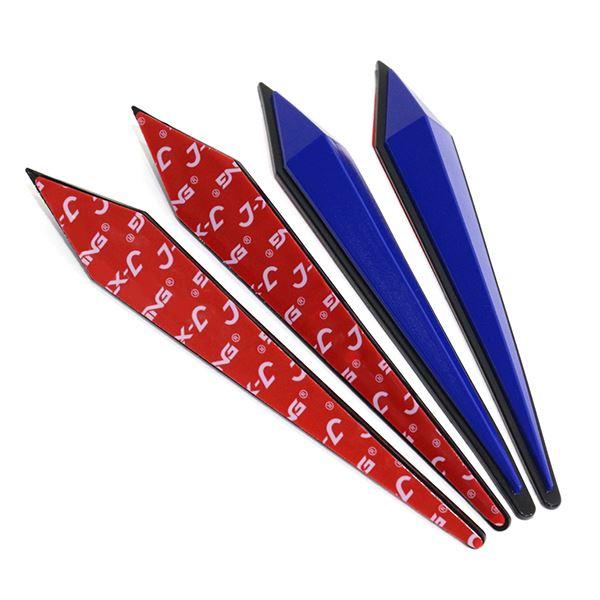 バックミラー ドアガード ボルテックスジェネレーター ゴムカナード ブルー カスタム レクサス IS LS NX RX LC LX UX CT RC ES GS HS |  | 01